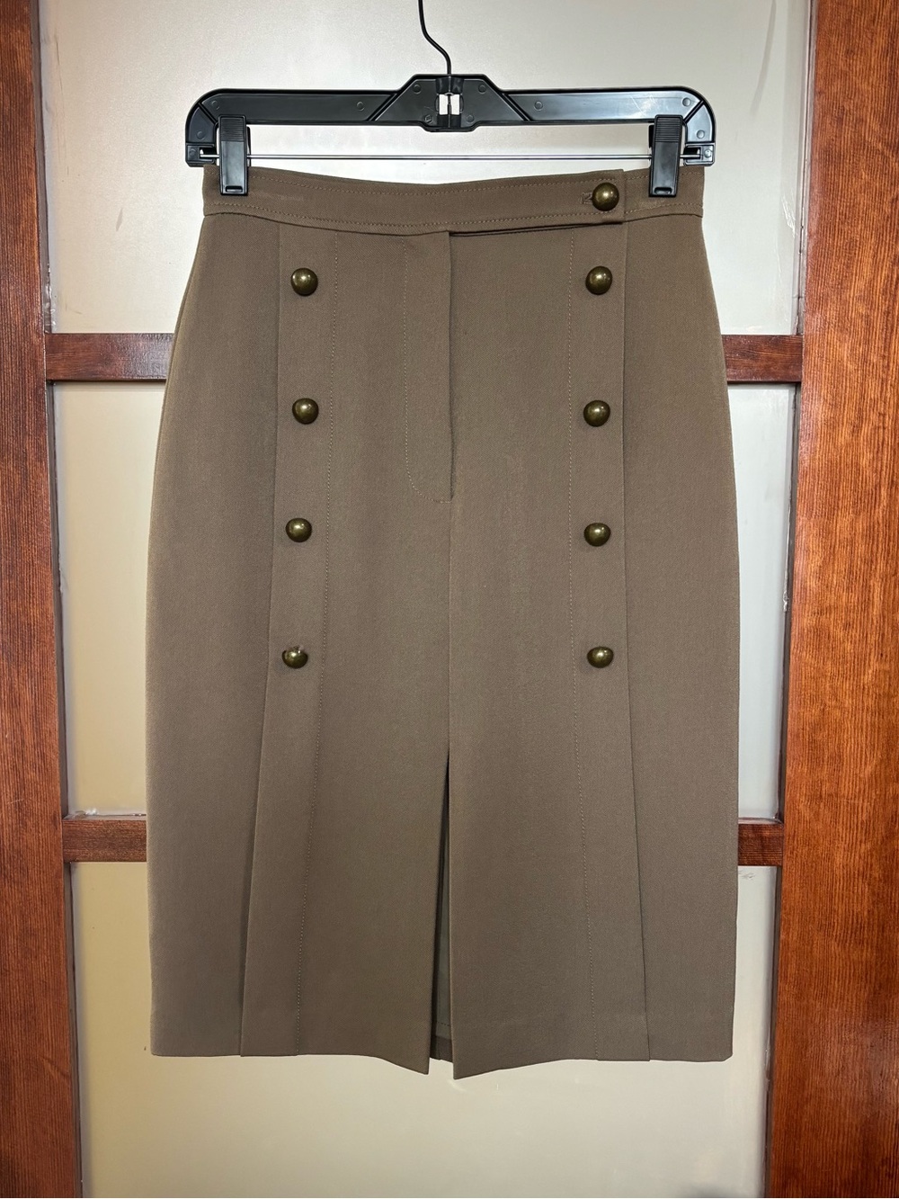 Tracy Reese Double-Breasted Pencil Skirt